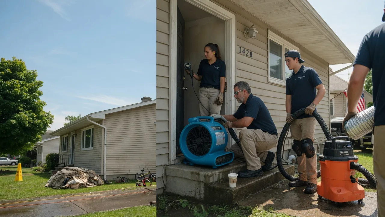 Water Damage Restoration in Athens, OH near me